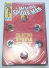 Amazing Spider Man Collectors Pin Set by Todd McFarlane Sealed 1990
