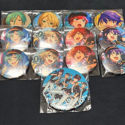 Ensemble Stars ALKALOID Pin Badges Set 13 Piece Genuine Authentic Rare