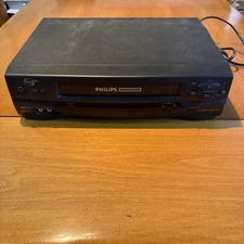 Philips Magnavox VHS 4 Head Hi Fi VCR Model VRC602MG21 No Remote Incl. Tested