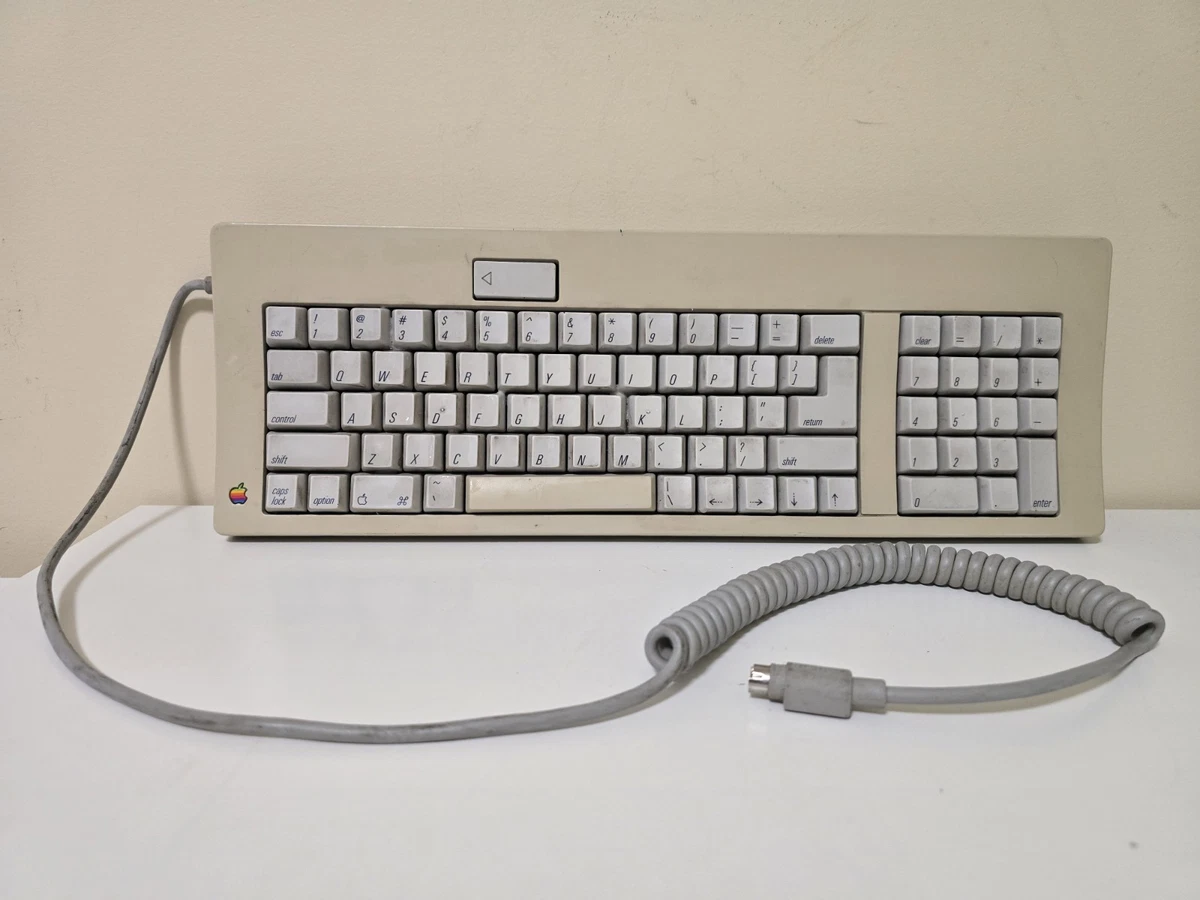 Preços baixos em Teclados de Computador Apple Vintage | eBay