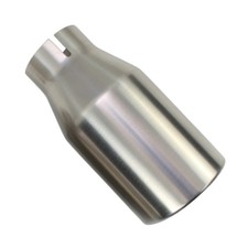 Stainless Steel Universal Exhaust Tip 3 Id 2.5 Od 7.3 Long
