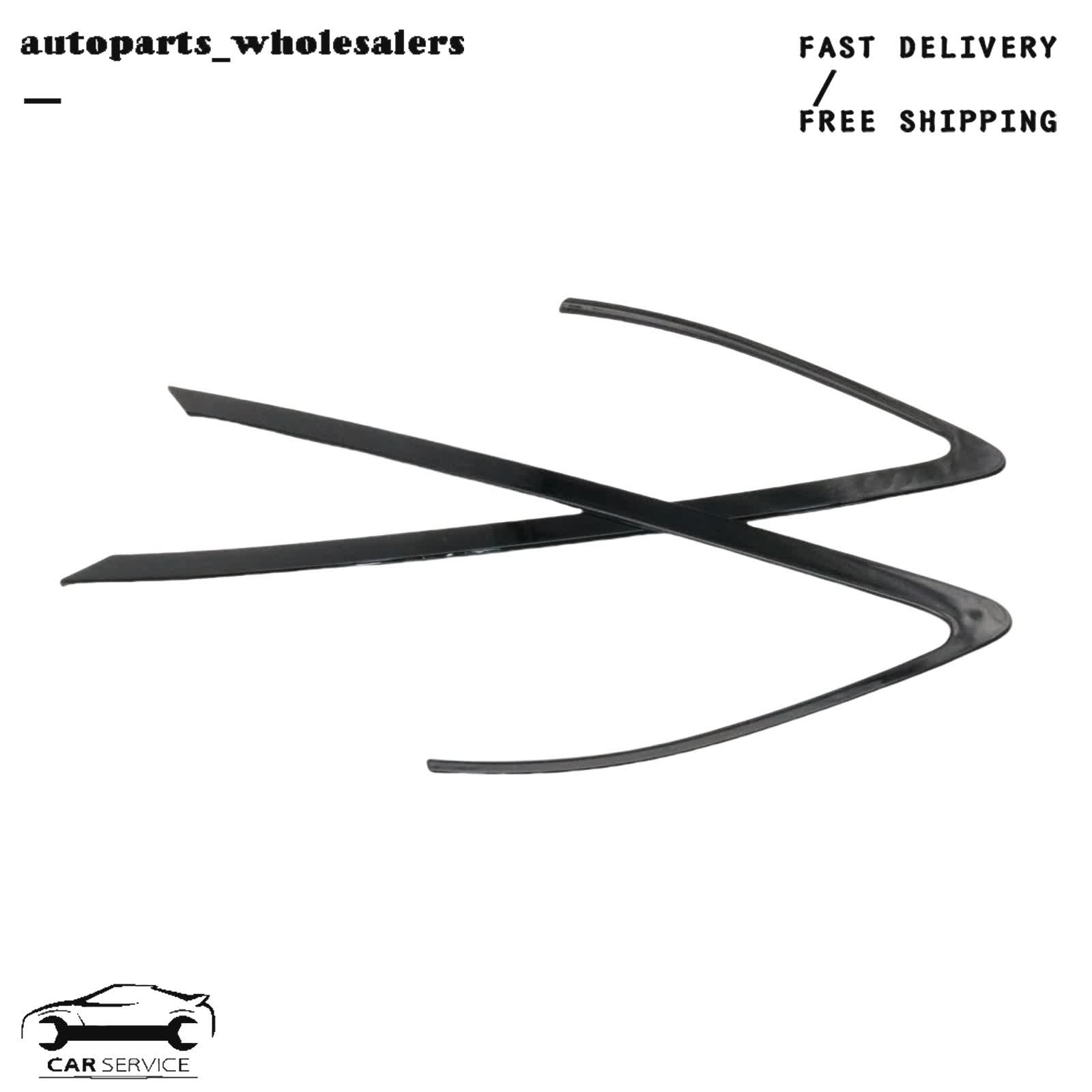 2x Rear Right & Left Side Quarter Window Trim for RX330 RX350 RX400h 2004 - 2008