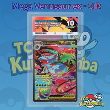 Mega Venusaur EX 177/132 - Mega Evolution - ACE 10 Gem Mint PERFECT SUBGRADES
