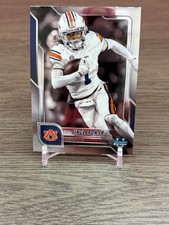 2025 Bowman Chrome University Eric Singleton Jr #186 Auburn Tigers WR NFL DRAFT