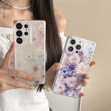 Case For Huawei Honor Flower Phone Cover Back Skin Luxury Fashion Women Girls