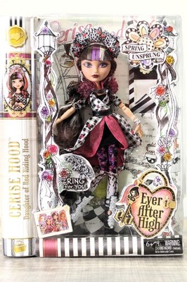 EVER AFTER HIGH SPRING UNSPRUNG CERISE HOOD by MATTEL 2014 DISCONTINUIED RARE