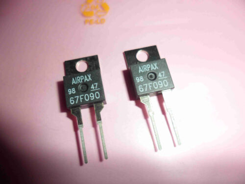 4 x interrupteur thermique TO220 67F090 AIRPAX 90 degrés contacts N/O neufs - Photo 1/2