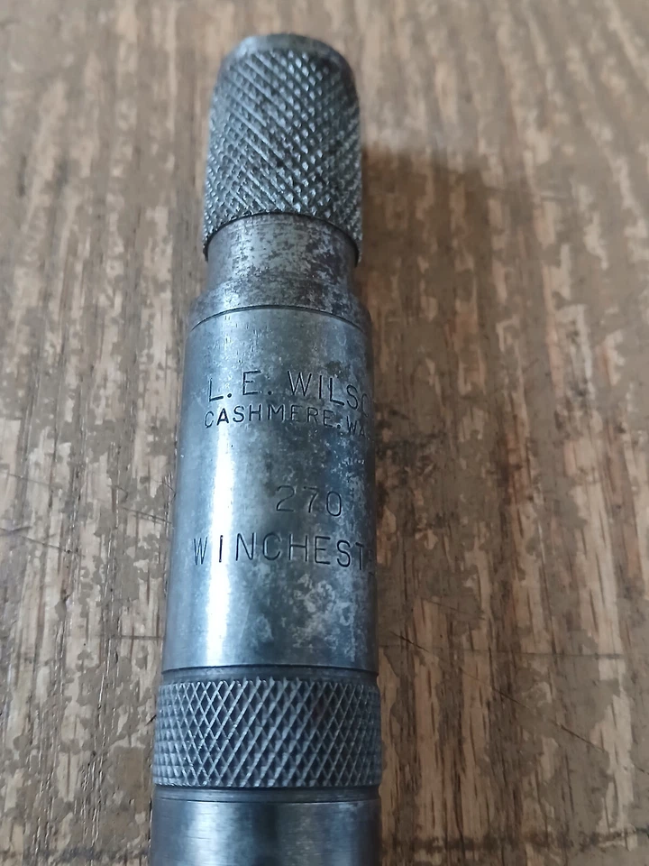 L.E. Troquel de tamaño Wilson 270 Winchester - usado Foto 4 de 4