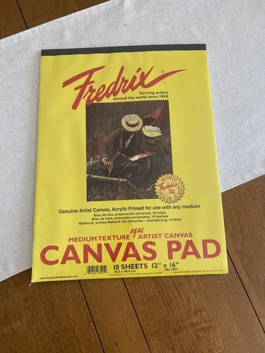 Fredrix Canvas Pad Vintage 12x16