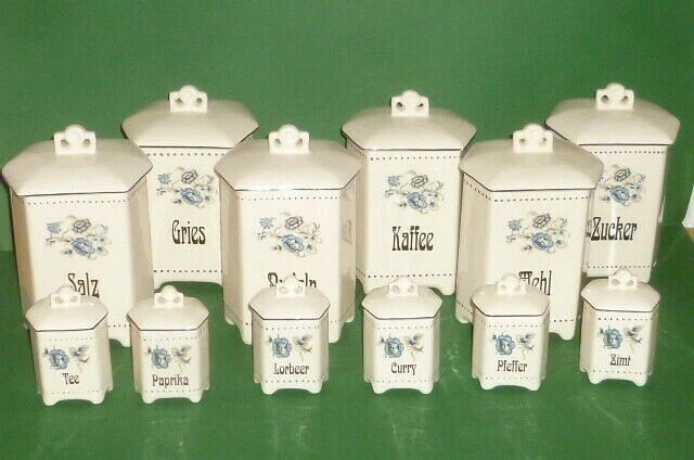 Storage canister set storage container storage pot spice jars cans
Opens in a new window or tab
