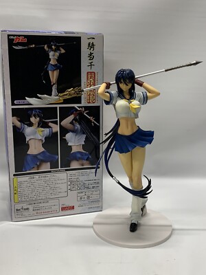 Ikki Tousen Kanu Unchou White & Blue 1/7 Scale Cerberus Project Original UART