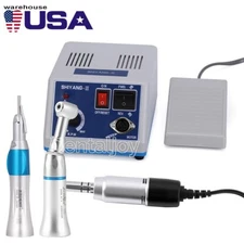 Dental Lab Marathon Electric Micromotor Polishing Kit / Contra Angle /Straight