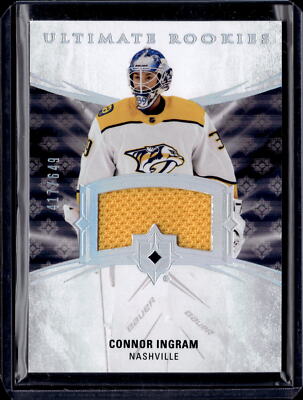 2020 Upper Deck Ultimate Collection Ultimate Jersey /649 Connor Ingram #168