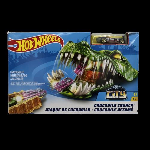 Hot Wheels Crocodile Crunch Track Play Set FTL89 for sale online