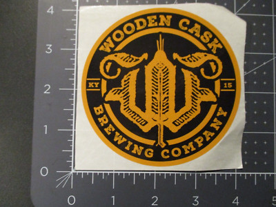 WOODEN CASK BREWING Kentucky reformation STICKER decal craft beer brewery