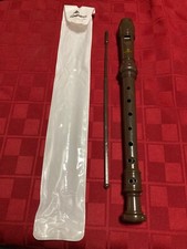 LOT OF 2 ANTIGUA 3 PIECE SOPRANO RECORDERS / CASE CLEANING ROD LIST 12 EACH