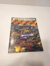 Battletech Alpha Strike Quick-Start Rules Miniature Catalyst Game Labs Softcover