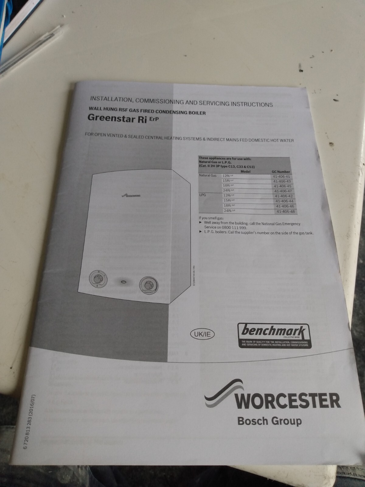 Worcester Greenstar 12Ri Regular Boiler eBay