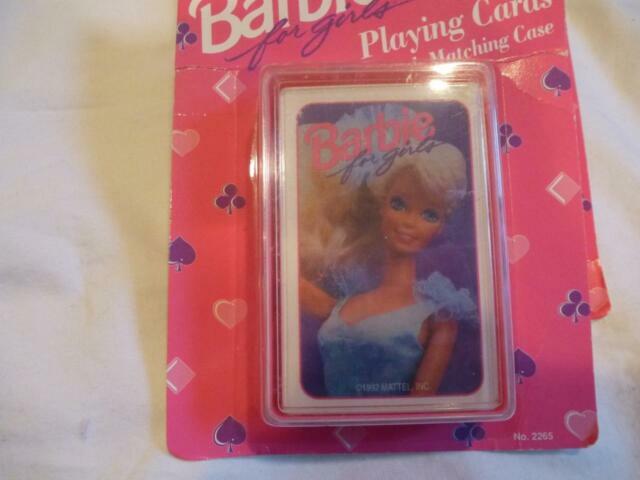 barbie playing cards
