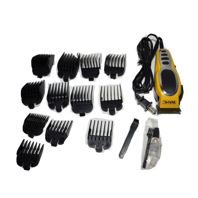 WAHL MC2 Yellow Clippers 15 Piece Set With Case | eBay