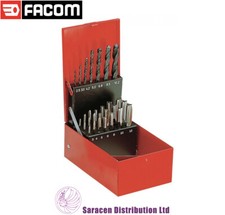 FACOM 28 PIECE METRIC TAP AND DRILL SET - 227.J2A