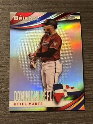 2021 Topps Chrome Beisbol #B-13 Ketel Marte Arizona Diamondbacks Dominican