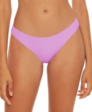 Becca L42605 Womens Purple Fine Line Hipster Bikini Bottoms Size Large