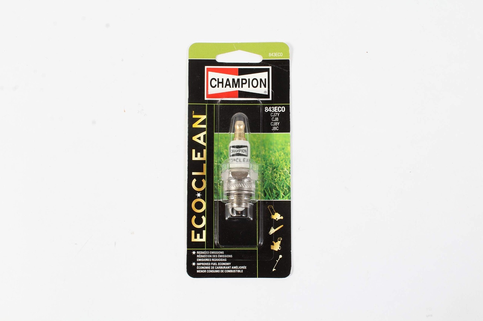 Champion Spark Plugs 843ECO Spark Plug Engine Parts, Natural
