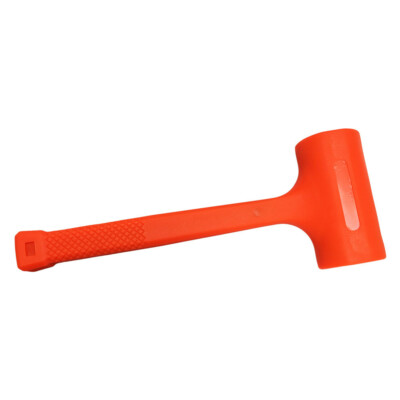 Dead Blow Mallet Hammer Non-Marring Rubber Soft Face 2.5'' x 2.3'' Workshop Tool