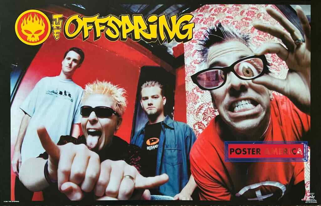 00s デッドストックOFFSPRING 大判ポスター The Offspring Vintage 2001 Band Shot Poster 22.5 x 34.5 | eBay