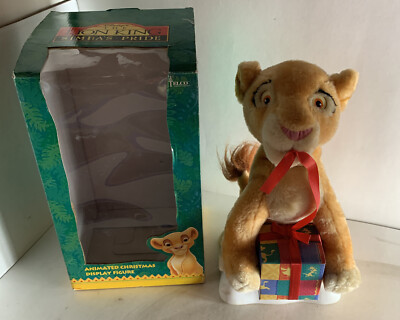 1996 Telco Motionette Disney Lion King Plus Kiara Animated Decoration, IOB!