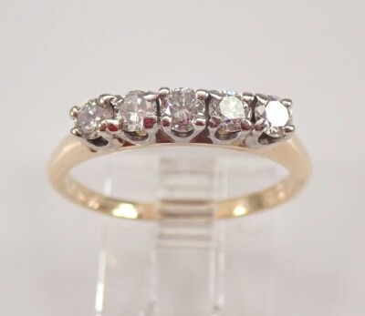 1.50Ct Round Cut Lab-Created Diamond Engagement Ring 14K Two Tone Gold Plated