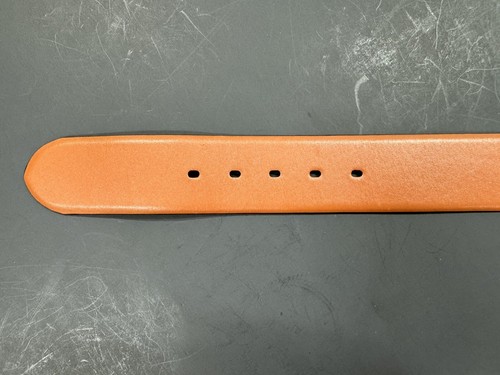 Ralph Lauren Wide Saddle Leather Belt Tortoise Shell Look Buckle Size SM Ladies - Picture 9 of 9