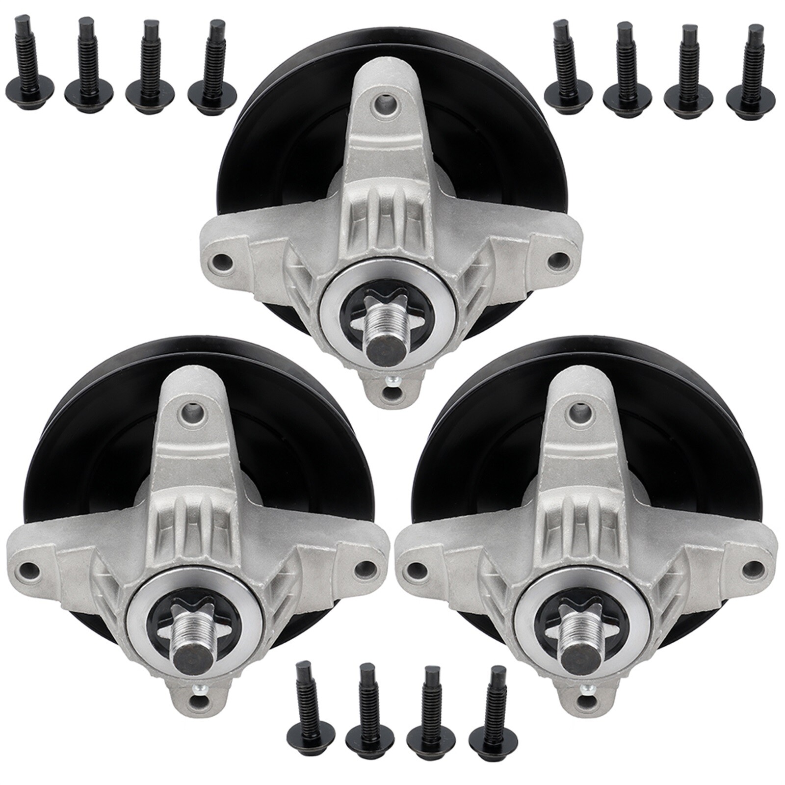 Mandrino Tosaerba Cub Cadet Assemblaggio Mandrino Per Tosaerba MTD Cub Cadet LTX 46 - Numero Parte 918-04865A, In Acciaio E Alluminio Ricambi MTD Tosaerba - Foto 9