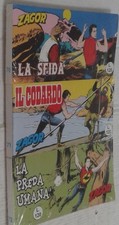 ZAGOR Raccoltina a striscia n° 70-71-72- edizioni Mercury amatoriale mai aperti