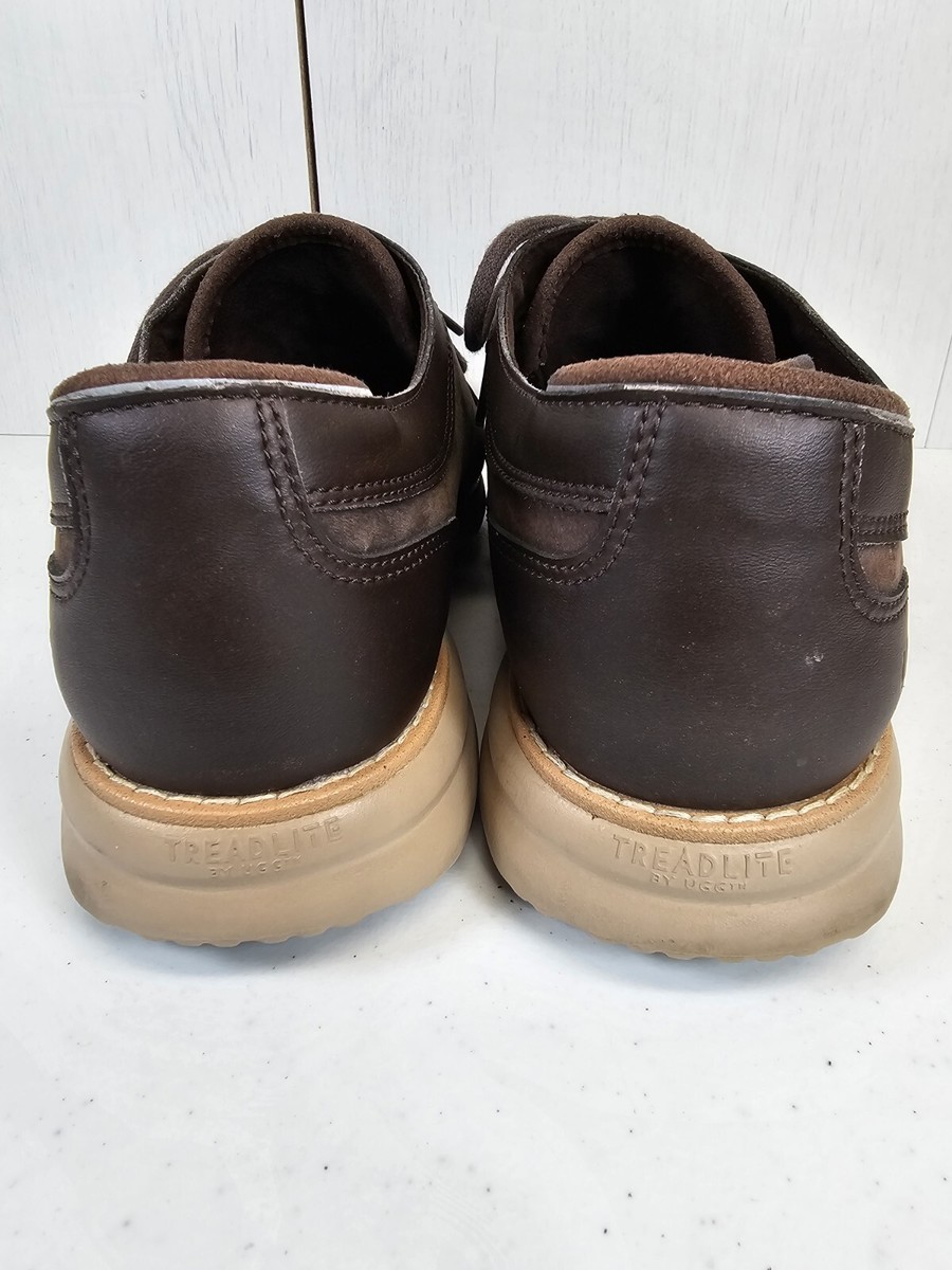 UGG Union Derby Hyperweave Waterproof Leather Oxfords Mens 11 Dark Brown 1104692 UGG Australia Union Derby Waterproof Leather Oxford Shoes  main image 2
