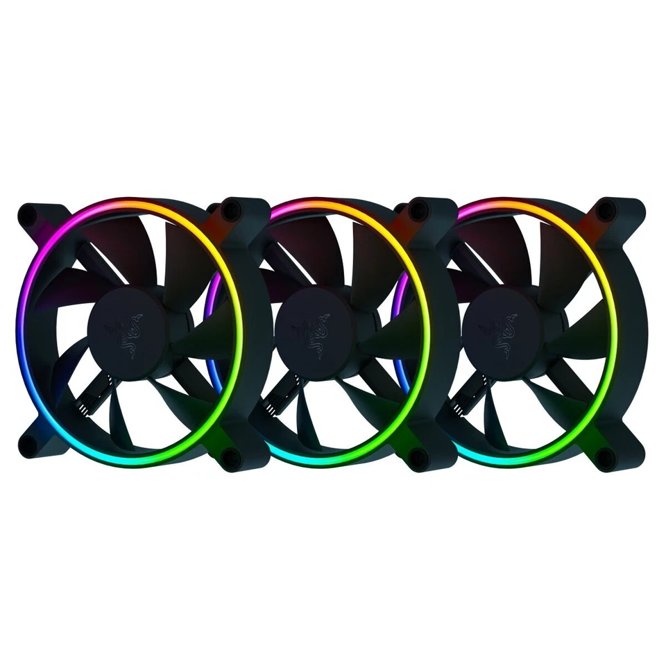 🔥 Razer Kunai Chroma 120mm ARGB Case Fan （3 fans）| US Seller | SALE 🔥 - Image 3 of 4