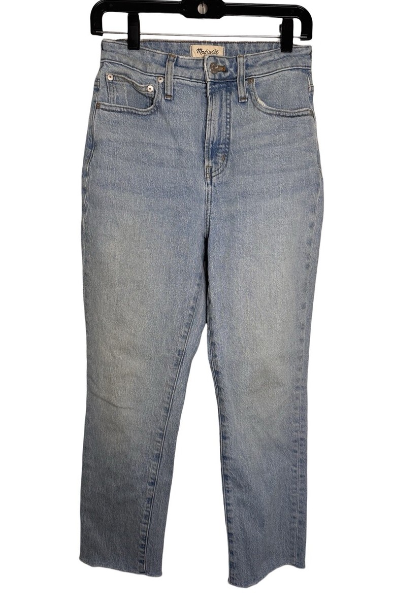Madewell The Curvy Vintage Jean MC594 Women's Blue Size 26 Lighter