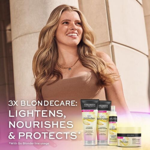 John Frieda Go Blonder Controlled Lightening Spray for Blonde Hair 100ml UK - Picture 2 of 7
