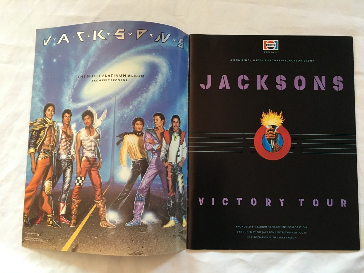MICHAEL JACKSON JACKSON VICTORY TOUR PROGRAM | eBay