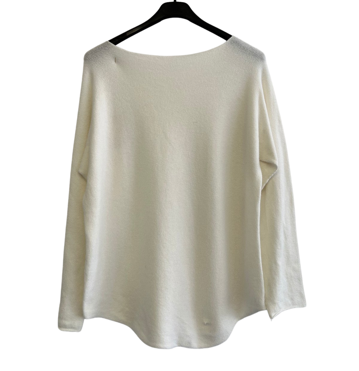 Brand New Womens Italian Soft Knit Curved Hem Round Neck Jumper eBay
