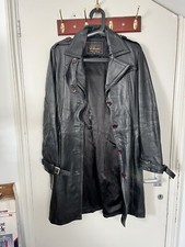 Vintage Noble Classics Authentic Leather Jacket Ladies Medium Belted!