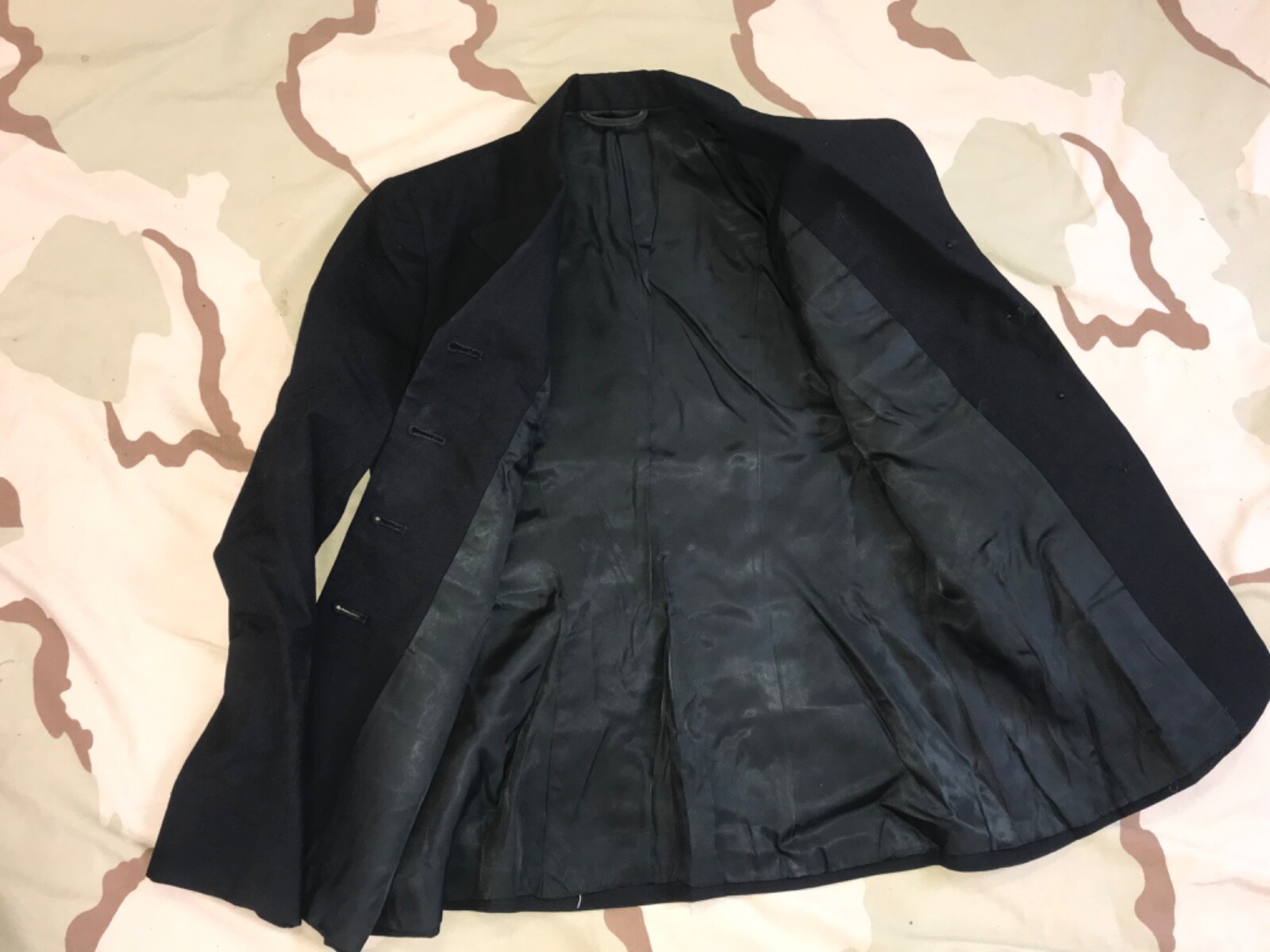 US NAVY WOMEN'S DRESS UNIFORM JACKET COAT OLD STYLE POLY/WOOL XXSMALL