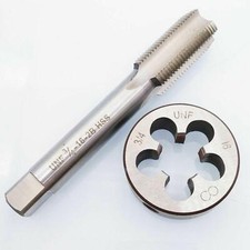 1set HSS 3/4-16 UNF Tap  3/4-16 UNF Die Right Hand Threading Tools