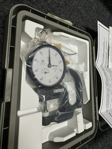 Mitutoyo 7300S 0 to 1/2" Dial Thickness Gauge Calibrated 7300SCAL - Picture 2 of 8