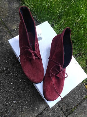 Damen Stiefelette 40, Semler, Rotbraun, Neu