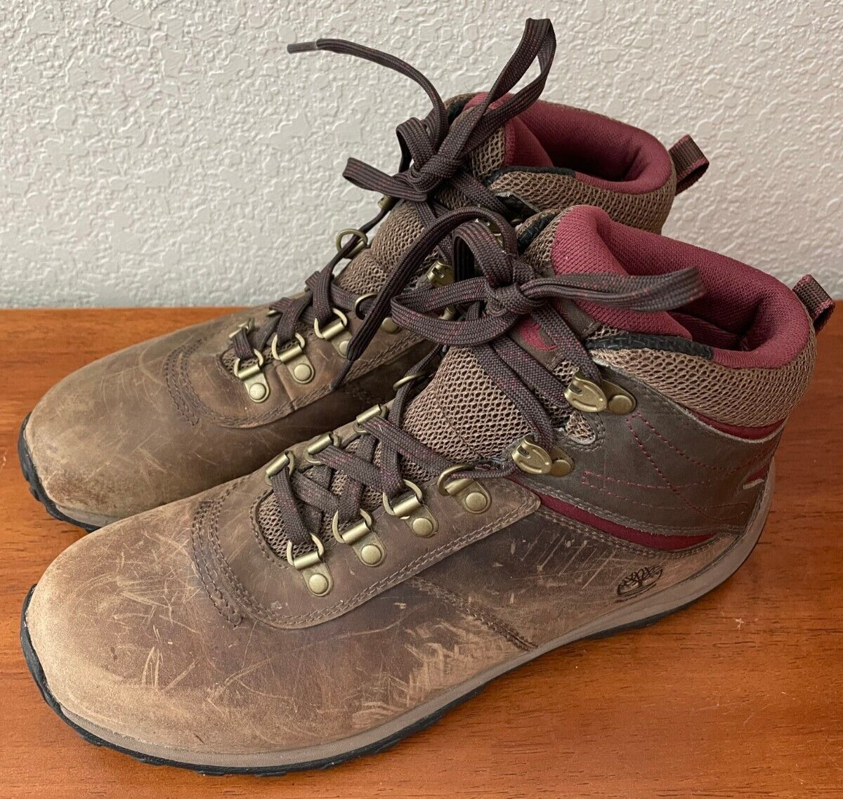 Timberland 9505A Womens Brown Norwood Mid Waterproof Hiking  display picture 1