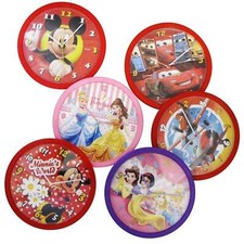 Official Disney Characters Kids Bedroom Wall Clock 25cm