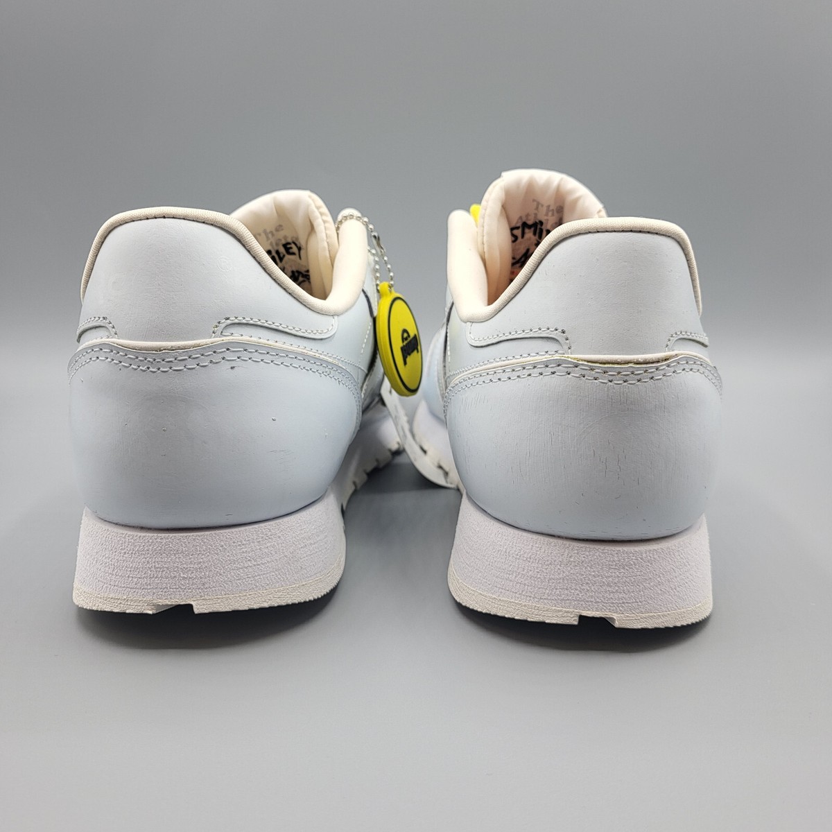 Reebok Smiley x Classic Leather Pump 50th Anniversary Tennis Shoes Men\'s 7 Reebok Smiley Classic . Pump 50th Anniversary Smiley Size 8  main image 2