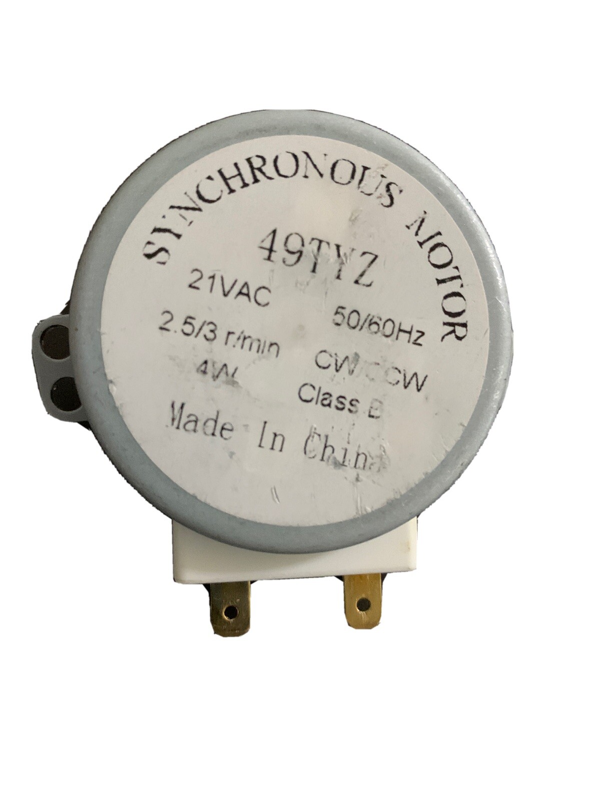 Synchronous Motor 2.5/3 R/min CW/CCW 4W ClassB AC110 Microwave ...